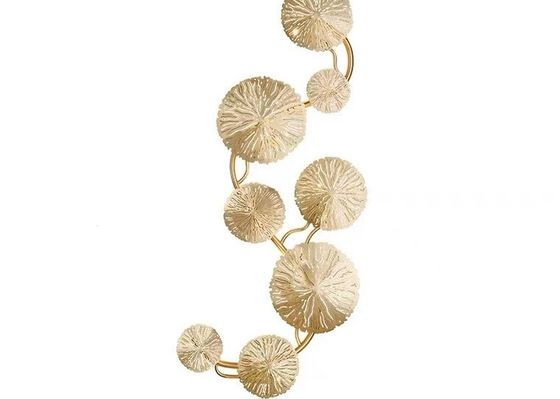 Modern Style Indoor Lighting Copper Wall Light For Hotel Bedroom Staircase Wall Lamp