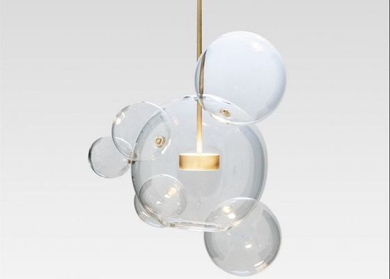 Wholesale Price Modern Lamp Milk Glass Golden Chandelier Pendant Light For Home Restaurant