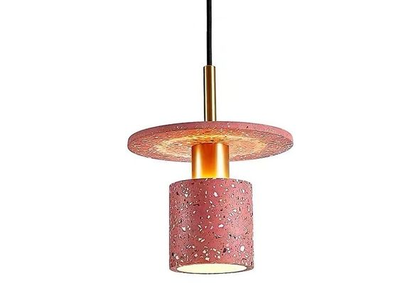 Decoration Led Kitchen Cement Hanging Lamp E27 Restaurant Concrete Resin Pendant Lamp Fixture