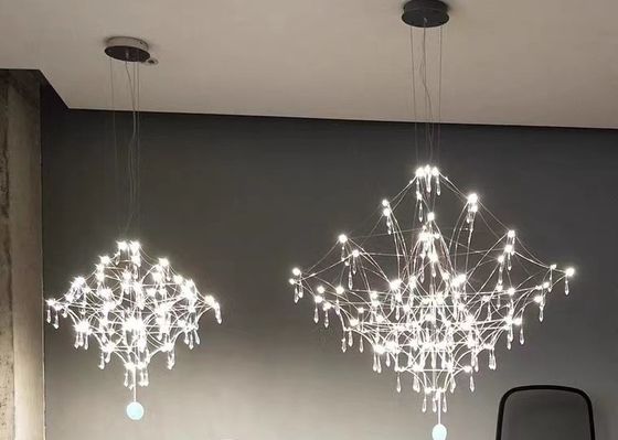 Good Quality Ceiling Handmade lampshade Hanging Lighting Modern Kitchen LED Pendant Chandelier