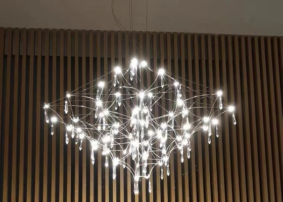 Good Quality Ceiling Handmade lampshade Hanging Lighting Modern Kitchen LED Pendant Chandelier