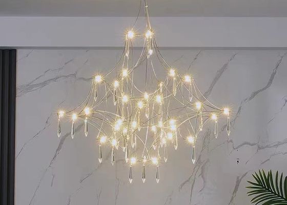 Good Quality Ceiling Handmade lampshade Hanging Lighting Modern Kitchen LED Pendant Chandelier