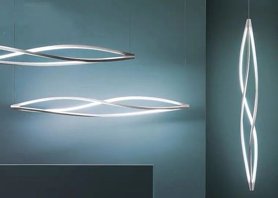 Post-Modern Art Chandelier Individual Creative Led Light Product long Big Chandelier