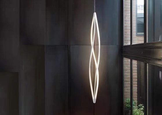 Post-Modern Art Chandelier Individual Creative Led Light Product long Big Chandelier