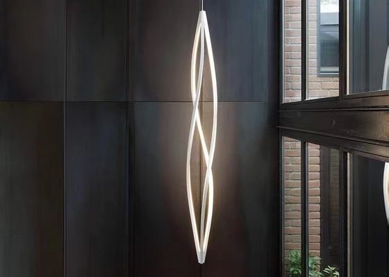 Post-Modern Art Chandelier Individual Creative Led Light Product long Big Chandelier