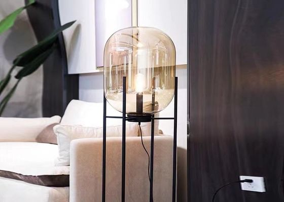 Elegant Home Decor Black Industrial Floor Lamp For Living Room Floor Standing Lamp