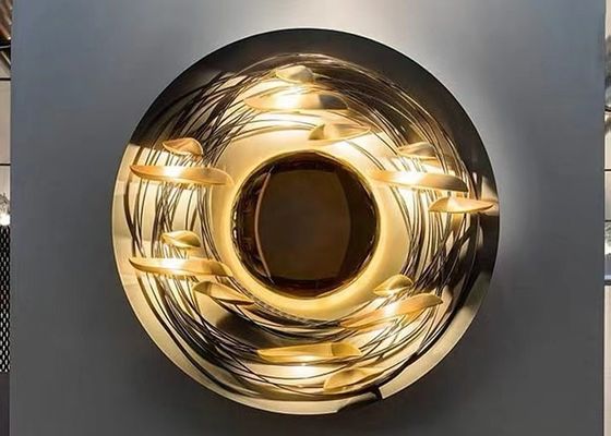 Luxury Stair Lamp Contemporary Led Gold decorative Wall Lamp For Hotel