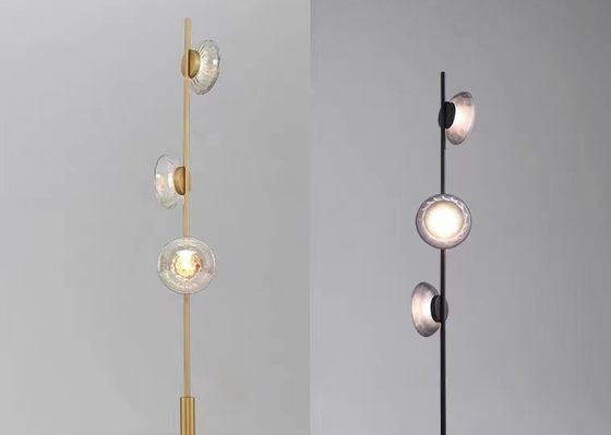 Elegant Home Decor Modern Gold Color Metal Classic LED Floor Lamp For Living Room