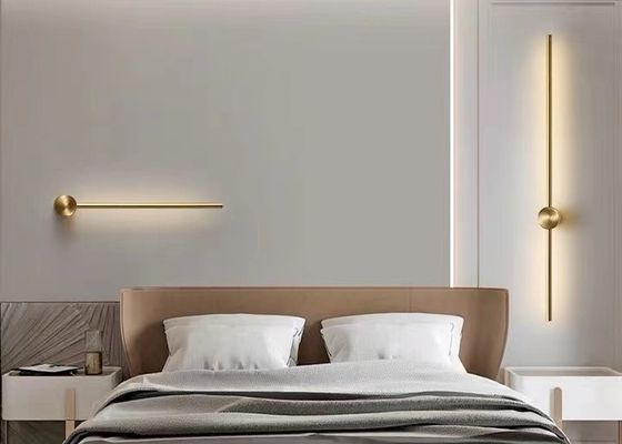 European Line Art Deco Led Indoor Hotel Bedroom Lamp Light Bedside Wall Sconce