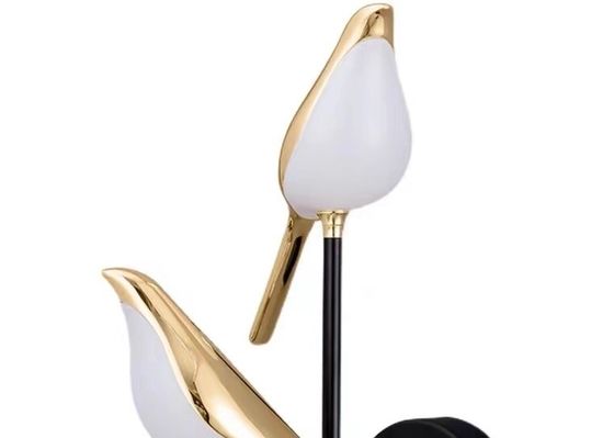 Sea Shipping Gold Dimmable Bird Wall Mounted Lamps For Bedroom Modern Wall Lamp