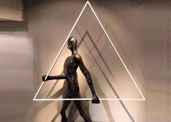 Modern Human Body Sculpture Model Room Sales Office Art Decoration Lamp Hotel Hall Decoration Floor Lamp