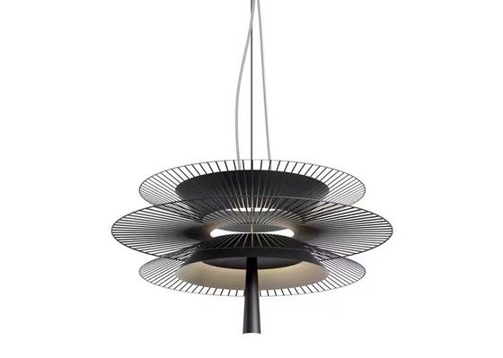 Modern Indoor Dining Room Black Restaurant Showroom Ceiling LED Pendant Light