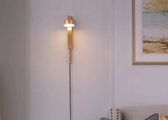 Modern Bedroom Cheap decorative Lighting Gold Small Led Wall Lamp