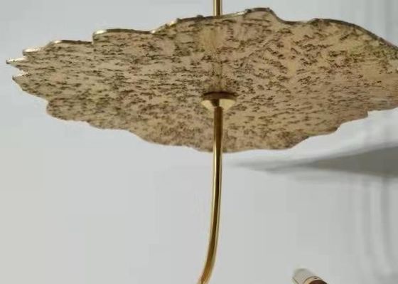 Zhongshan Supplier Big Gold and Silver  Interior Living Room Decorative Lighting Chandelier