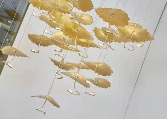 Zhongshan Supplier Big Gold and Silver  Interior Living Room Decorative Lighting Chandelier