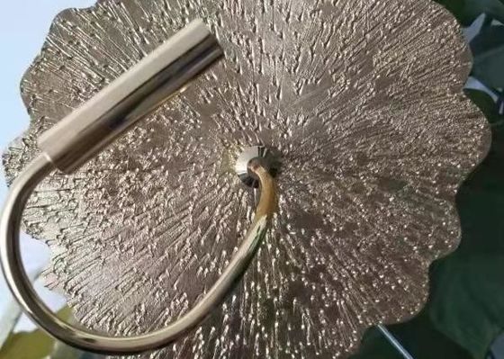 Zhongshan Supplier Big Gold and Silver  Interior Living Room Decorative Lighting Chandelier