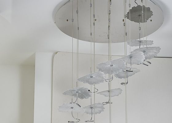 Zhongshan Supplier Big Gold and Silver  Interior Living Room Decorative Lighting Chandelier