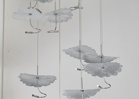 Zhongshan Supplier Big Gold and Silver  Interior Living Room Decorative Lighting Chandelier