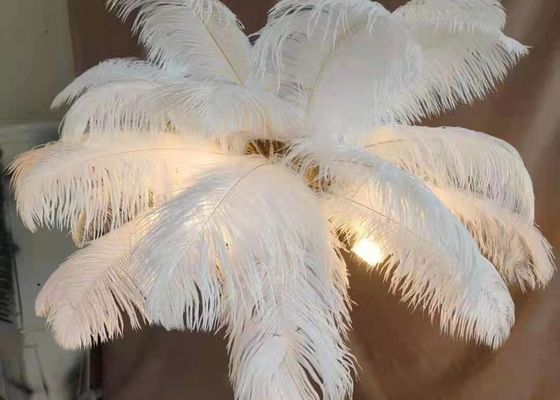 Colorful Light Luxury  Floor Lamp Hotel Villa Feather Bedroom  Standing Lamp Home Decor