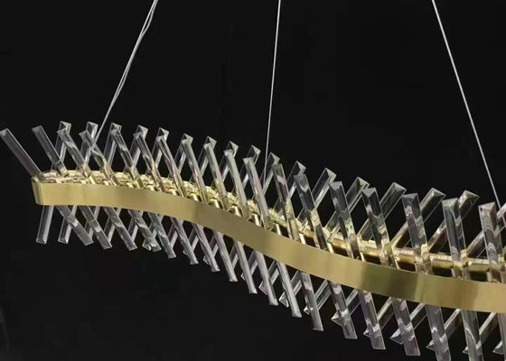 Decoration LED Crystal Chandelier Hotel Lobby Chandelier Crystal Lighting From China