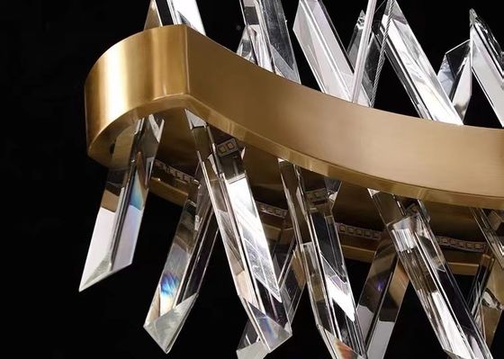 Decoration LED Crystal Chandelier Hotel Lobby Chandelier Crystal Lighting From China