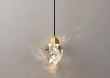 Large Crystal LED Chandelier Luxury K9 Diamond Crystal Hanging Light Living Room Pendant Lamp