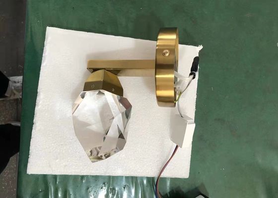 Large Crystal LED Chandelier Luxury K9 Diamond Crystal Hanging Light Living Room Pendant Lamp