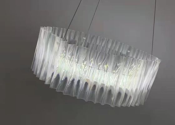 LED Acrylic Circle Gold Pendant Lamp Hanging Ceiling Lamp Home Decorative Light