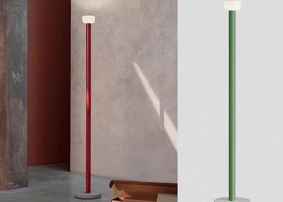 Nordic Modern Standing Floor Lamp For Indoor Home Decoration Red Standing Floor Light For Living Room