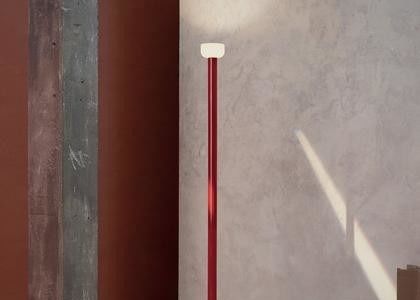 Nordic Modern Standing Floor Lamp For Indoor Home Decoration Red Standing Floor Light For Living Room