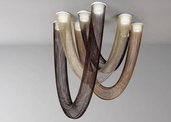 LED  Black Coffee Office Decoration Indoor Living Room Led Ceiling Lamp Fixtures