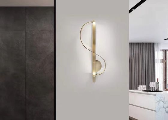 Modern New Style LED Indoor Gold Wall Light For Living Bedroom  Wall Lamp