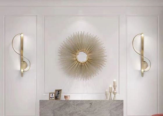 Modern New Style LED Indoor Gold Wall Light For Living Bedroom  Wall Lamp