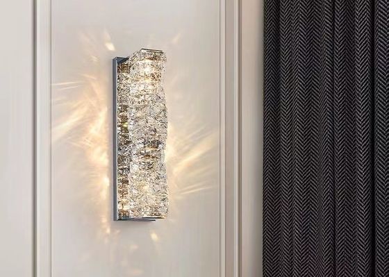 Crystal wall Lamp Hotel Led Brass Wall Lamp Bedroom Wall Reading Lights