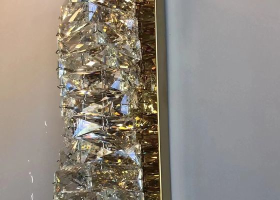 Crystal wall Lamp Hotel Led Brass Wall Lamp Bedroom Wall Reading Lights
