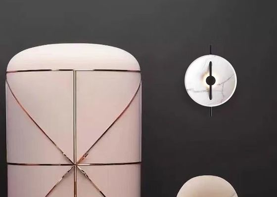 New Design Bedside Decorative Marble Black Bedroom Indoor Wall Mounted Sconce Lamp