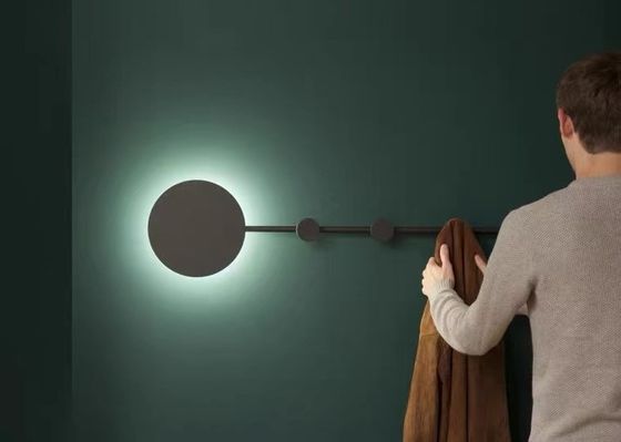 Luxury Design Indoor Decoration Living Room Dining Room Staircase Modern LED Black Wall Lamp