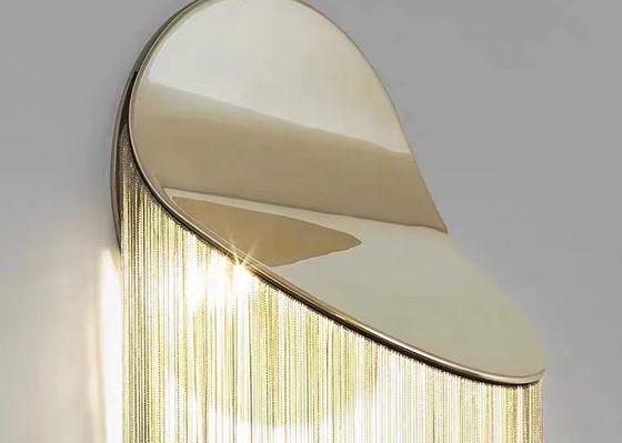 Luxury Design Indoor Decoration Living Room Staircase Modern LED Crystal Wall Lamp