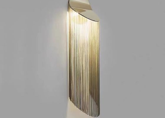 Luxury Design Indoor Decoration Living Room Staircase Modern LED Crystal Wall Lamp