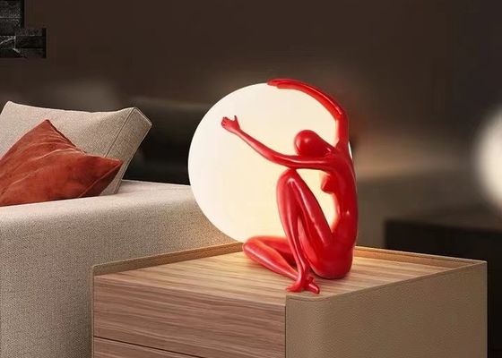 Resin New Original Acrylic Ball Table Lamp Decorative Art Deco Table Lamp