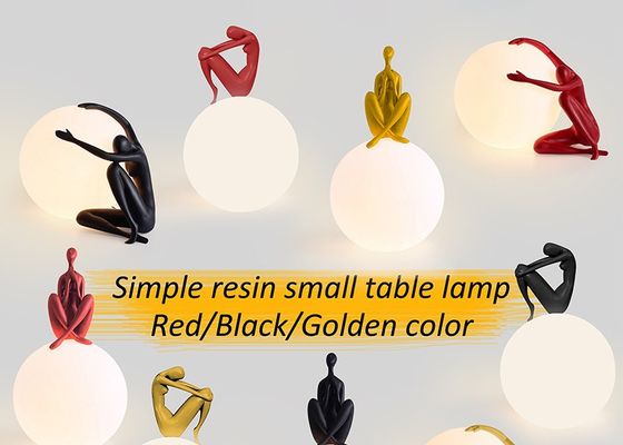 Resin New Original Acrylic Ball Table Lamp Decorative Art Deco Table Lamp
