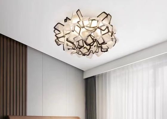Contemporary Bedroom Living Room Indoor Light Decoration Round Modern Led Dimmable Ceiling Lamp