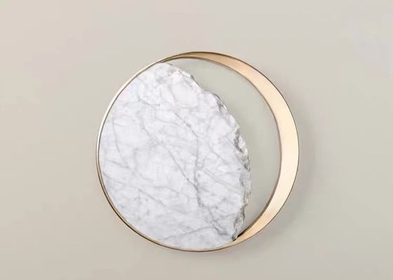 Luxury Design Indoor Decoration Living Room Staircase Modern LED Marble Wall Lamp