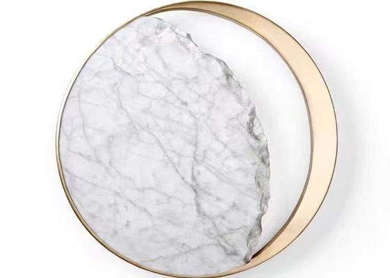 Luxury Design Indoor Decoration Living Room Staircase Modern LED Marble Wall Lamp