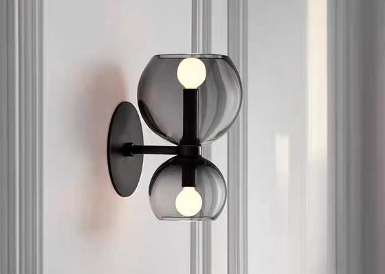 Wholesale Small Glass E27 Lamp  Holder COC  Bedroom Wall Lamp