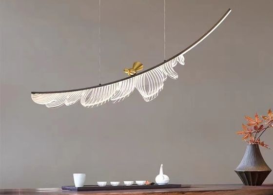 Gold Bird Led Pendant Light Fixtures Suspended Pendant Lamp
