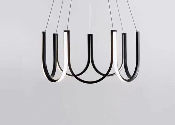 Aluminum Ring Modern Chandelier Golden Hot Sale Led Hang Lamp Pendant Lamp Lighting Fixture Modern