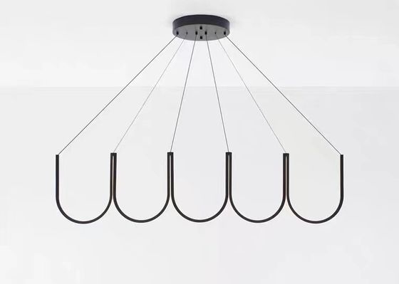 Aluminum Ring Modern Chandelier Golden Hot Sale Led Hang Lamp Pendant Lamp Lighting Fixture Modern