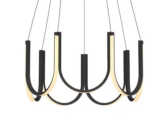 Aluminum Ring Modern Chandelier Golden Hot Sale Led Hang Lamp Pendant Lamp Lighting Fixture Modern