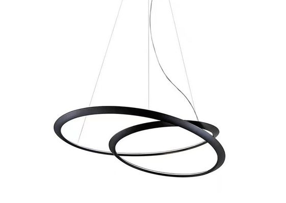 Metal Aluminum Interior Decoration Chandelier Lighting Fixtures large led pendant lights